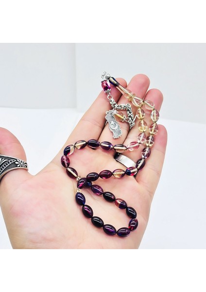 Renk Süzmesi Sıkma Ateş Kehribar Tesbih fırsatları