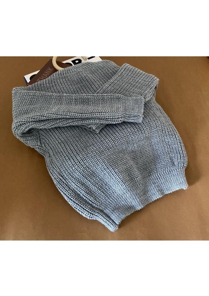 Minibonclub Unisex Bebek Çoçuk Triko Kazak modelleri