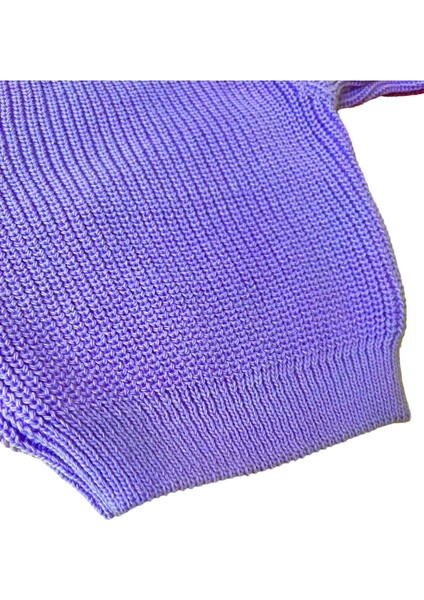 Esnek Triko Kazak Bisiklet Yaka Oversize Unisex Bebek Çocuk 0-5 Yaş fiyatları
