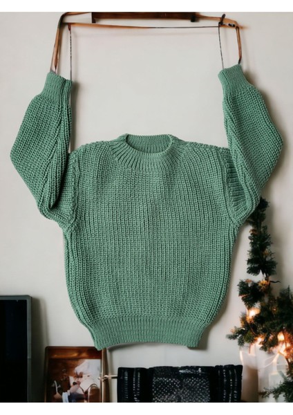 Triko Kazak Esnek Unisex Bebek Çocuk Selanik Bisiklet Yaka