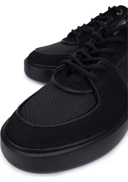 Erkek Hakiki Deri Siyah Sneakers & Spor Ayakkabı 352 23403 Erk Ayk SK25-26 Sıyah modelleri