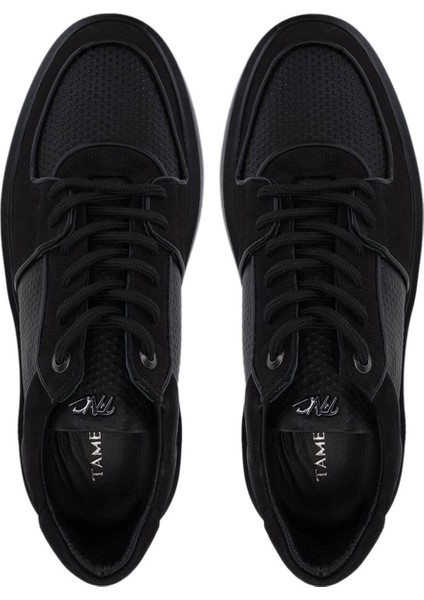 Erkek Hakiki Deri Siyah Sneakers & Spor Ayakkabı 352 23403 Erk Ayk SK25-26 Sıyah indirimleri