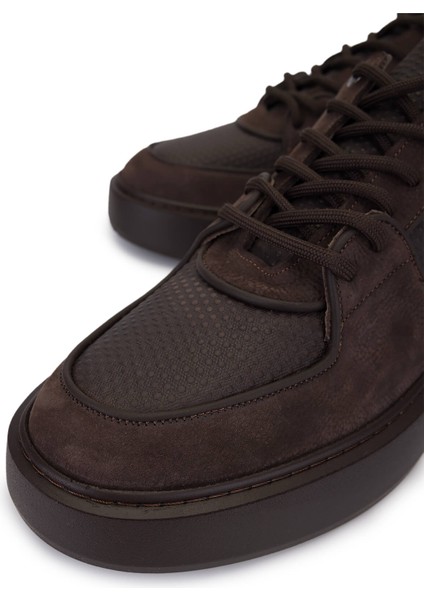 Erkek Hakiki Deri Kahverengi Sneakers & Spor Ayakkabı 352 23403 Erk Ayk SK25-26 Kahve modelleri