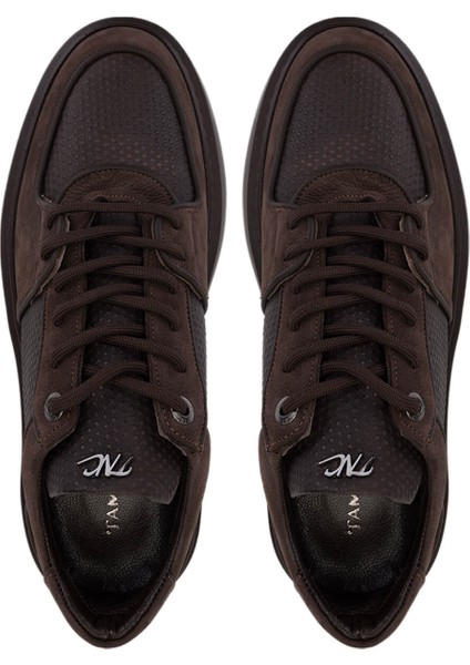 Erkek Hakiki Deri Kahverengi Sneakers & Spor Ayakkabı 352 23403 Erk Ayk SK25-26 Kahve indirimleri