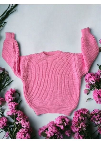 Triko Kazak Esnek Unisex Bebek Çocuk Selanik Bisiklet Yaka 1-5 Yaş