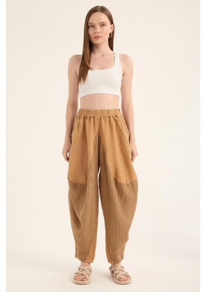 Keten Şalvar Pantolon