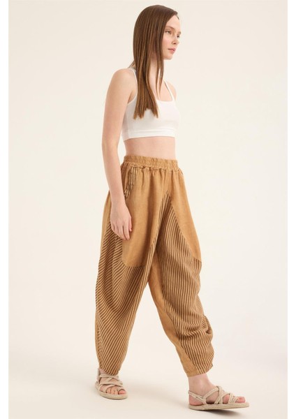 Keten Şalvar Pantolon modelleri