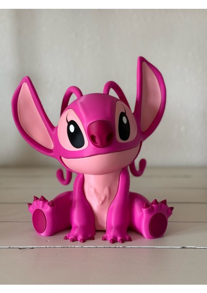 Stitch Angel Disney Sevimli Dekoratif Figür