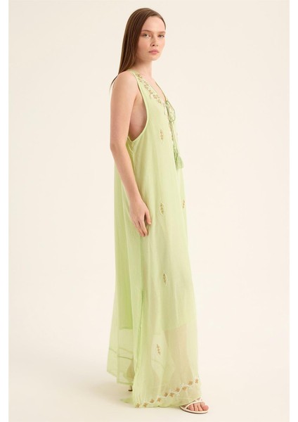 Uzun Kolsuz Elbise modelleri