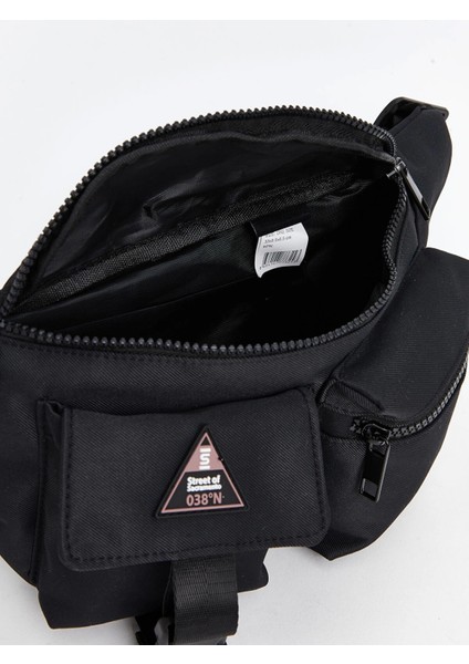 Lcw Accessorıes Siyah Çok Bölmeli Erkek Göğüs Çantası indirimleri