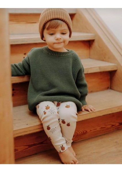 Extra Esnek Bisiklet Yaka Unisex Bebek & Çocuk Kazak (0-5 Yaş) fiyatları