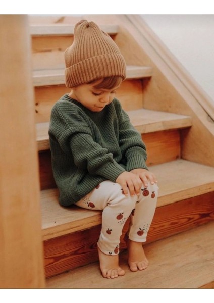 Extra Esnek Bisiklet Yaka Unisex Bebek & Çocuk Kazak (0-5 Yaş) modelleri