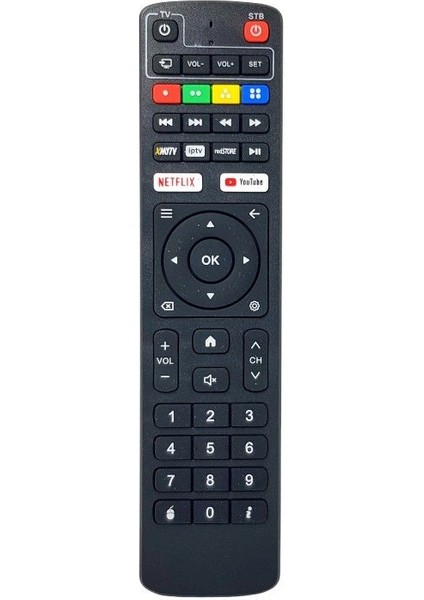 Netflix-Youtube-Iptv Android Tv Kumanda - Ses Komutsuz