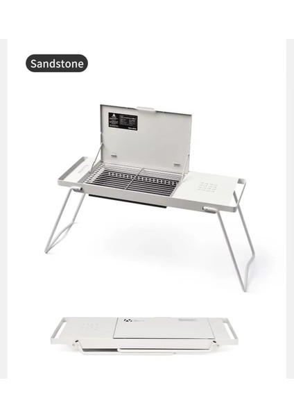 Grill Barbecue + Katlanabilir Masalı SANDSTONE