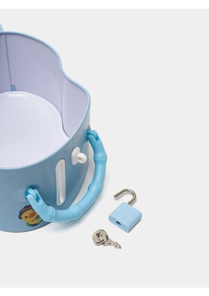 Sevimli Ördek Tasarımlı Kilitli Metal Kumbara – 16X6X12 Cm, Renkli, Dayanıklı fiyatları