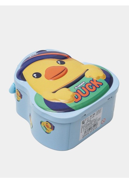 Sevimli Ördek Tasarımlı Kilitli Metal Kumbara – 16X6X12 Cm, Renkli, Dayanıklı modelleri