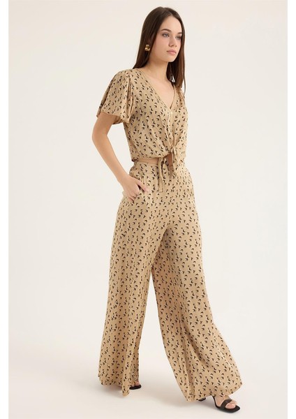 Kırlangıç Baskılı Pantolon modelleri