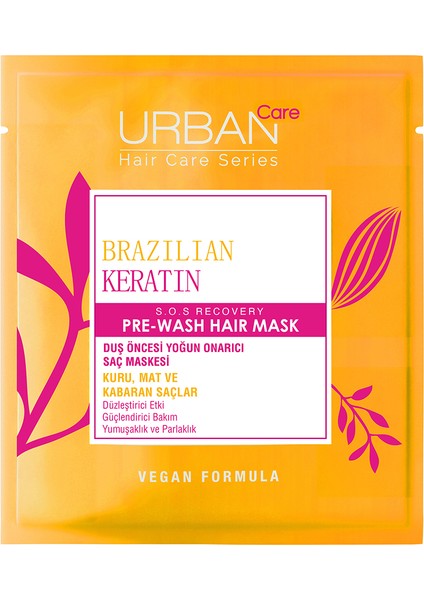 Brezilya Keratin Düzleştirici Etkili Duş Öncesi Saç Bakım Maskesi-50 ml fiyatları