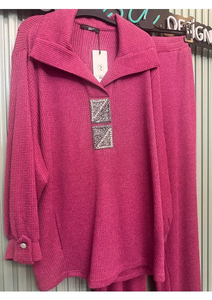 Kare Taşlı Örme Takım fırsatları