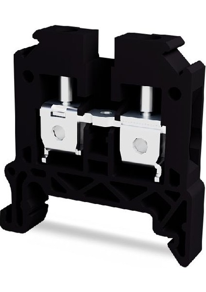 Tbl6-Sh ,siyah 6mm Vidalı Ray Klemens