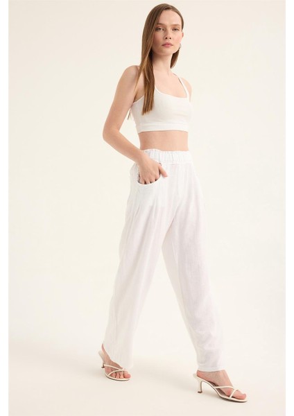 Keten Pantolon modelleri