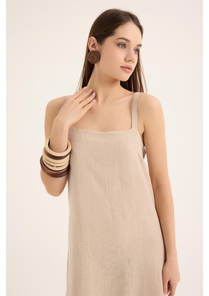 Keten Uzun Elbise fırsatları