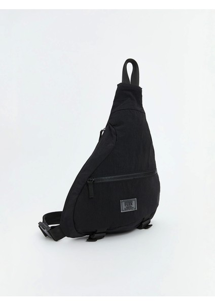 Lcw Accessorıes Siyah Baskılı Erkek Göğüs Çantası