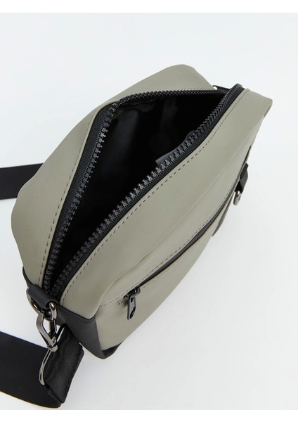 Lcw Accessorıes Gri Fermuarlı Erkek Omuz Çantası modelleri