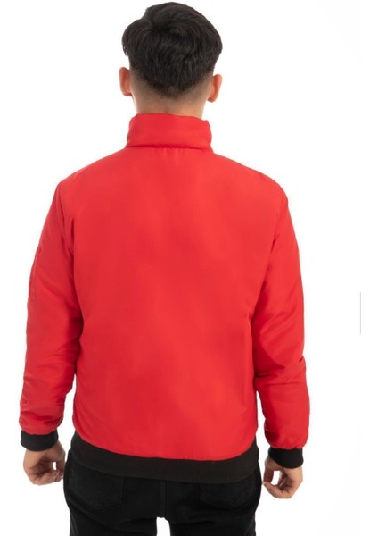 Spor Erkek Astarlı Dik Yaka Mevsimlik Cepli Su ve Rüzgar Geçirmez Mont fırsatları