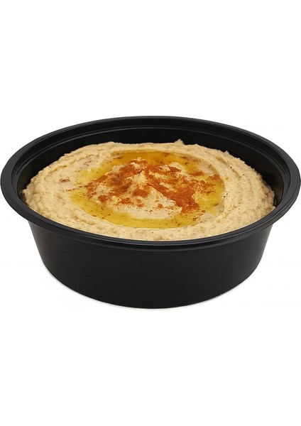 Plastik Meze Kabı Sızdırmaz Kapaklı 230ML Sıcak- Soğuk - 20 Adet