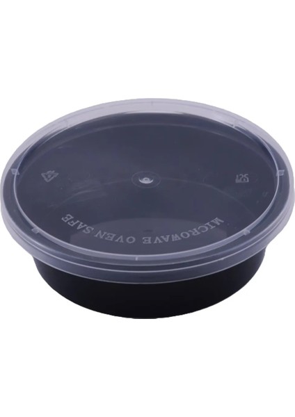 Plastik Meze Kabı Sızdırmaz Kapaklı 230ML Sıcak- Soğuk - 20 Adet indirimleri
