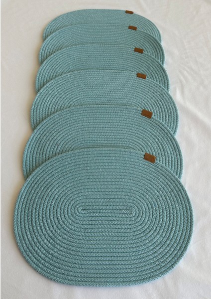 Jüt Supla Oval Mint 30X40 6lı