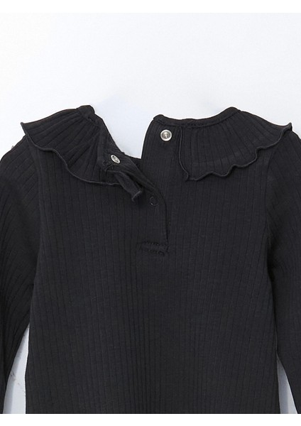 Lcw Baby Gri U Yaka Kız Bebek Elbise ve Bluz 2'li fırsatları