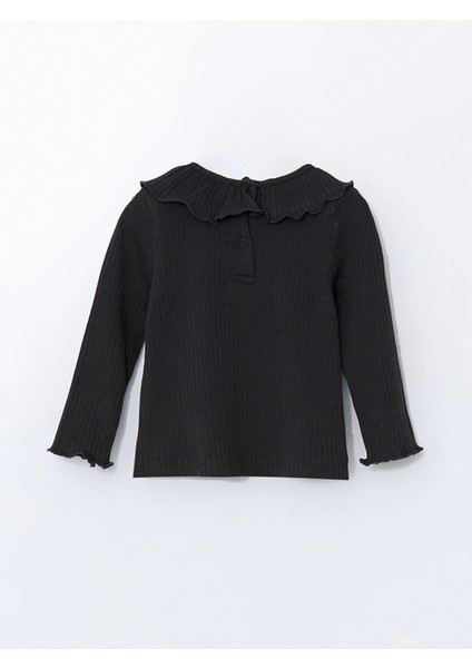 Lcw Baby Gri U Yaka Kız Bebek Elbise ve Bluz 2'li indirimleri