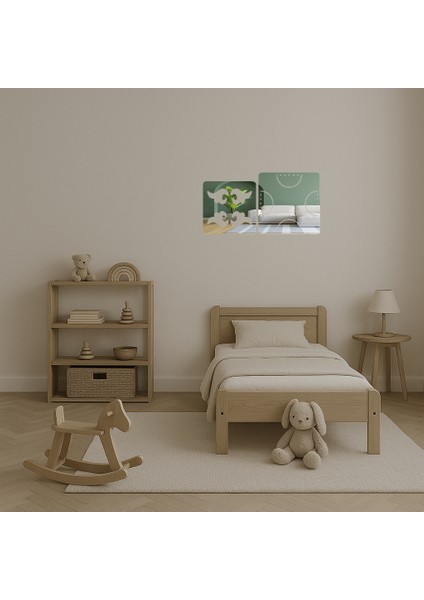 Doğa Temalı Dekoratif Aynalı Tablo - BRNTEK3204-6951 fırsatları