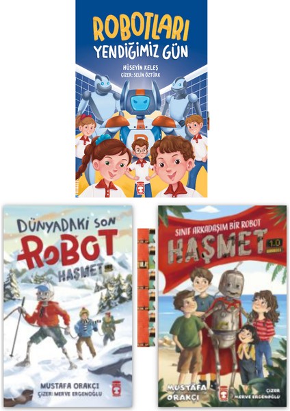 2.3. Sınıf-Robotları Yendiğimiz Gün, Haşmet1- 2 Dünyadaki Son Robot (3kitap)