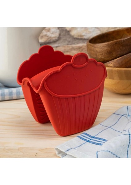 Silikon Fırın Eldiveni Vak Vak 2’li Kırmızı fiyatları