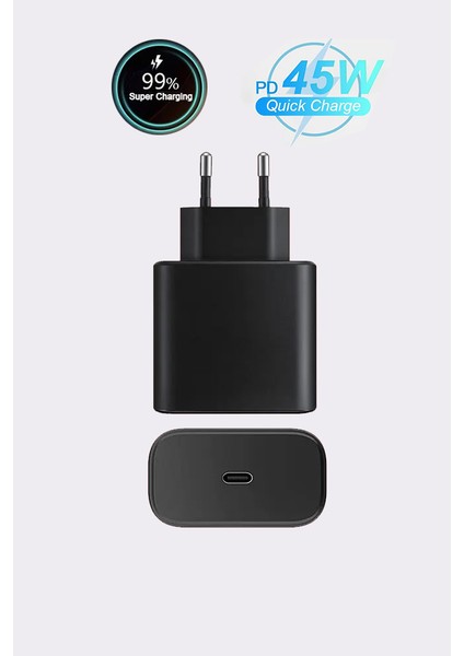 Samsung Galaxy A36 A56 5g Uyumlu 45W Süper Hızlı Şarj Aleti Cihazı Adaptörü(Başlık) Pd fiyatları