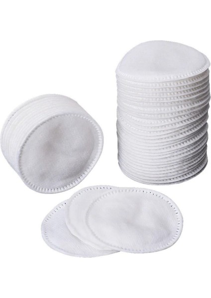 Yuvarlak Makyaj Temizleme Pamuğu -%100 Saf Premium Kalite Disk Pamuk, Fondöten ve Makyaj Çıkarma Pedi, Tüy Bırakmaz, Yumuşak ve Taşınabilir