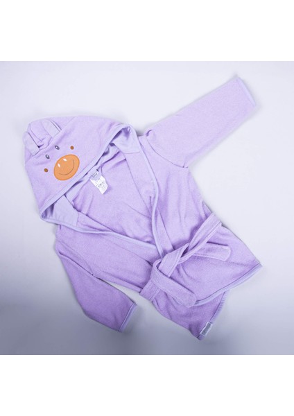 Kız Bebek Bornoz %100 Pamuk 2-3/3-4/4-5 Yaş fiyatları