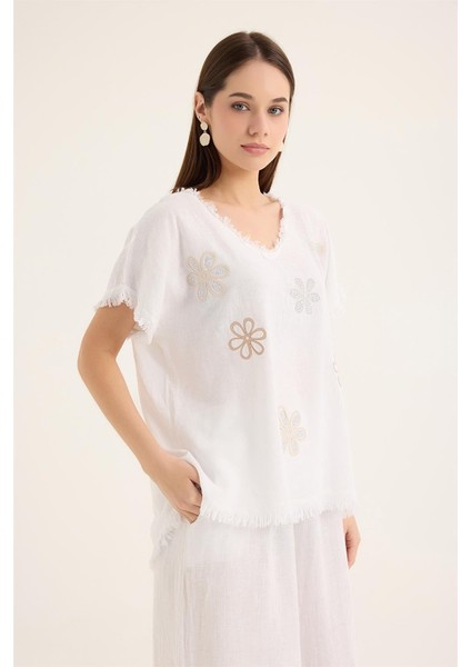 Keten Bluz modelleri