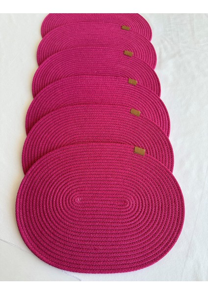 Jüt Supla Oval Fuşya 30X40 6lı modelleri