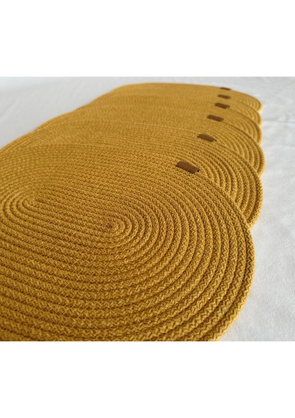 Jüt Supla Oval Hardal 30X40 6lı fiyatları