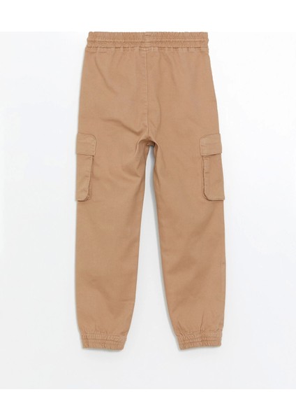 Lcw Kids Bej Beli Lastikli Erkek Çocuk Kargo Jogger Pantolon fırsatları