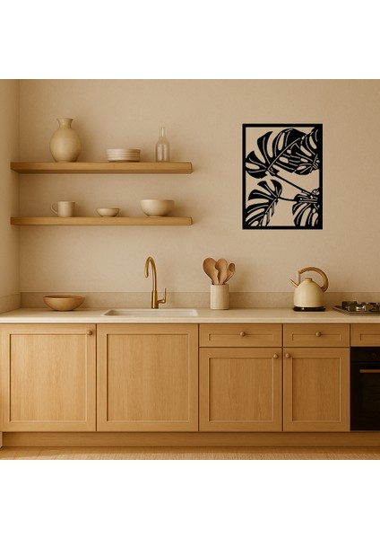 Monstera Bitkisi Desenli Iç Mekan Paneli - BRNTEK6824-1308 fiyatları