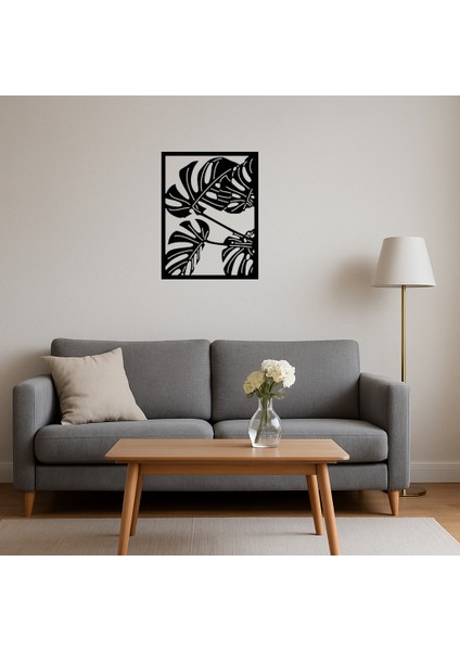 Monstera Bitkisi Desenli Iç Mekan Paneli - BRNTEK6824-1308 fırsatları