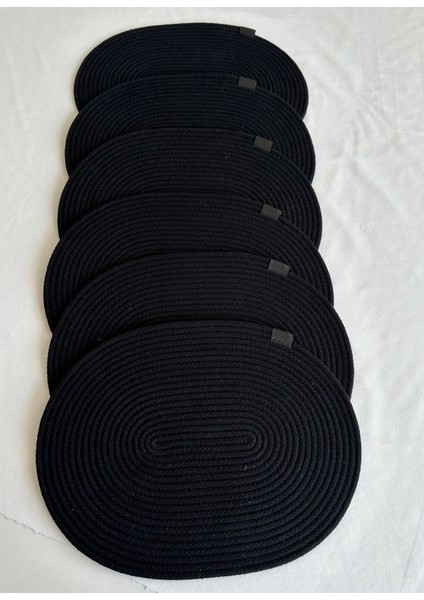 Jüt Supla Oval Siyah 30X40 6lı fiyatları