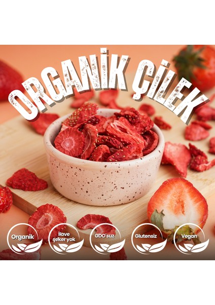 Kurutulmuş Çilek Atıştırmalığı (18GR)