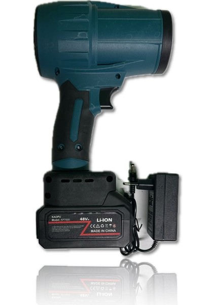 KP7005 Turbo Jet Fan Fırçasız Motor Güçlü Hava Fanı 22000 Rpm