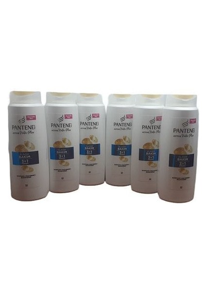 Klasik Bakım Şampuan Üçü Bir Arada 400 ml x 6 Adet